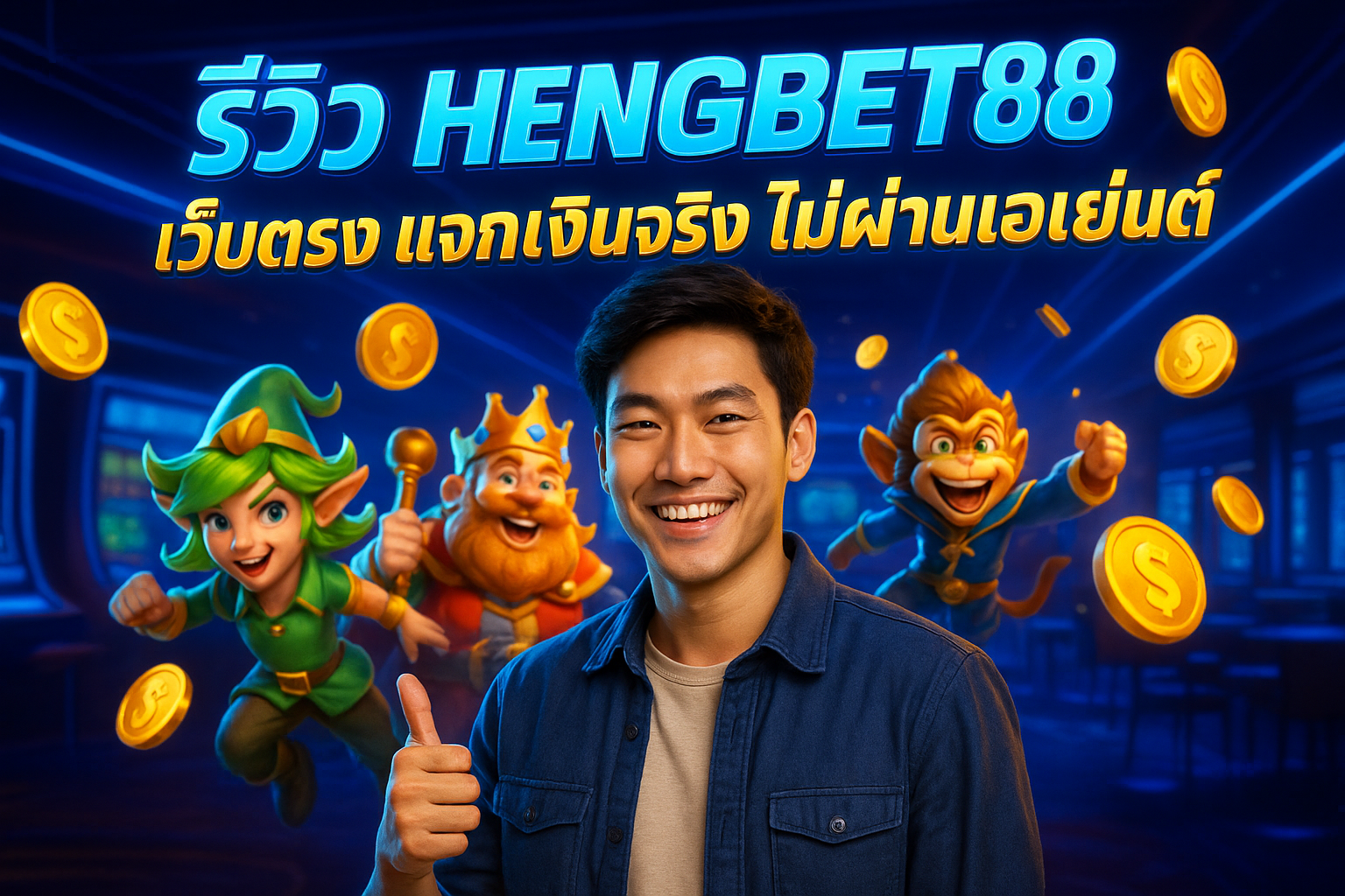 รีวิว HENGBET88 เว็บตรง แจกเงินจริง ไม่ผ่านเอเย่นต์