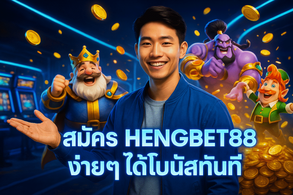 สมัคร HENGBET88 ง่าย ๆ ได้โบนัสทันที
