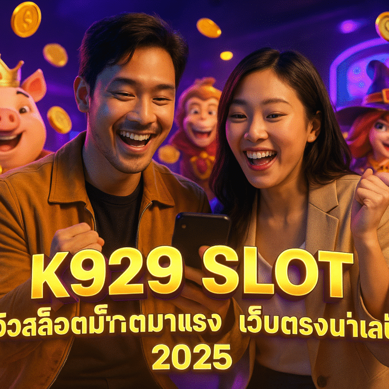 K929 SLOT รีวิวสล็อตมาแรง เว็บตรงน่าเล่น 2025